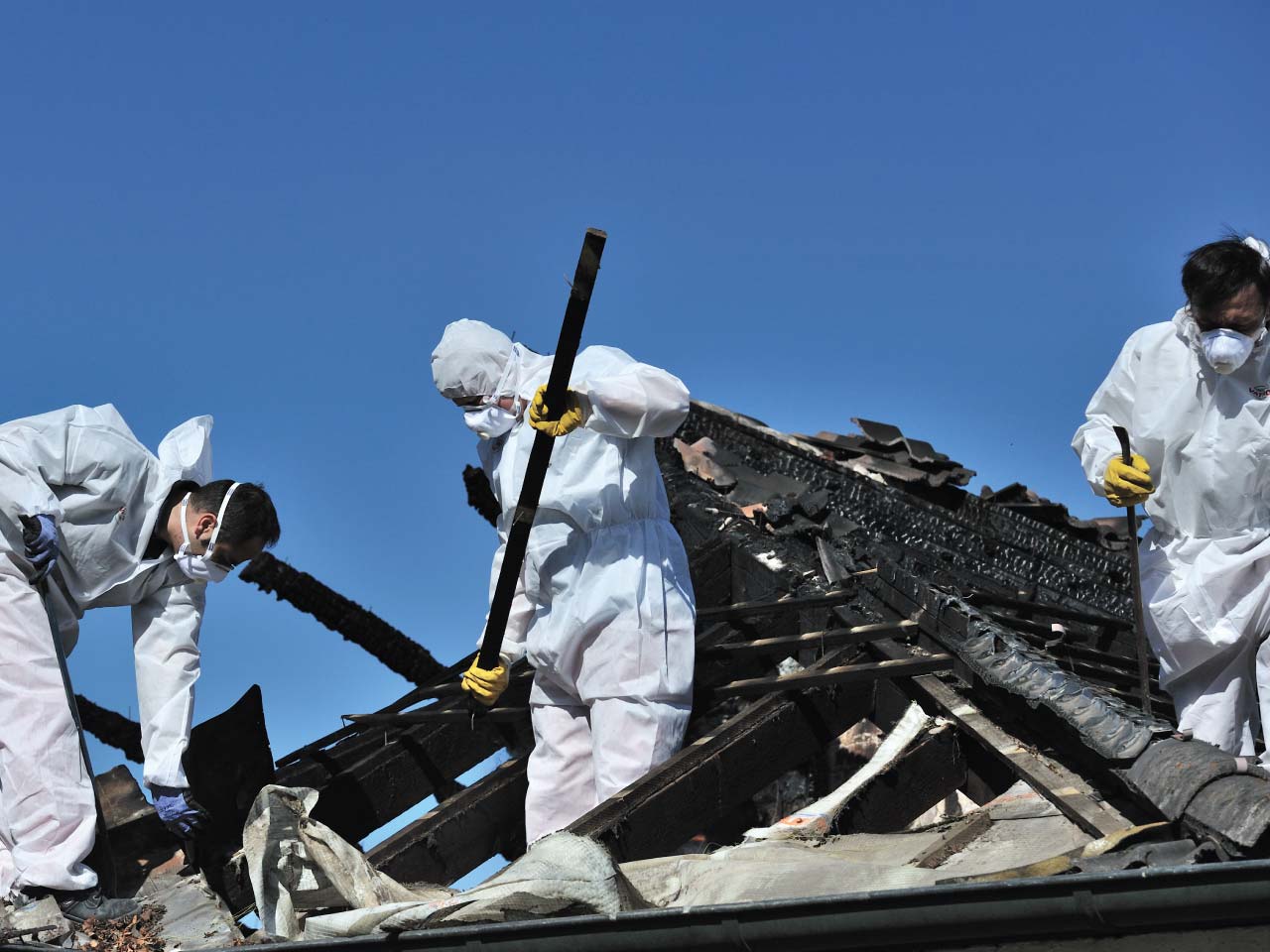Dachsanierung nach Vollbrand